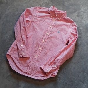 Ralph Lauren boys size 8 button down top